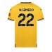 Wolves Nelson Semedo #22 Domácí Dres 2023-24 Krátkým Rukávem